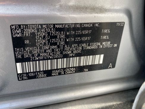 Used 2023 Toyota RAV4 XLE w/ Convenience Package image 21