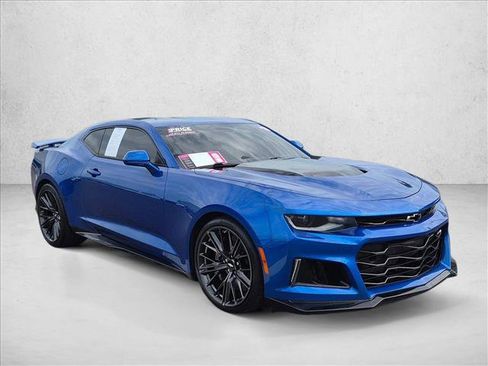 Used 2018 Chevrolet Camaro ZL1 w/ LPO, ZL1 Protection Package RWD image 3