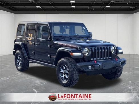 Used 2022 Jeep Wrangler Unlimited Rubicon w/ LED Lighting Group AWD/4WD image 7