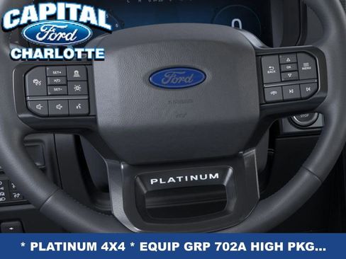New 2025 Ford F150 Platinum w/ Equipment Group 702A High image 13