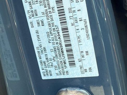 Used 2024 Ford Escape ST-Line AWD/4WD image 22