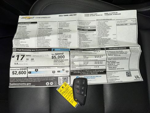 Certified 2023 Chevrolet Tahoe RST w/ Luxury Package image 4