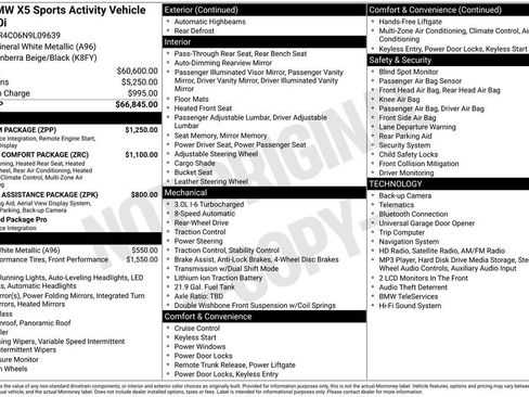 Used 2022 BMW X5 sDrive40i w/ Premium Package RWD image 26