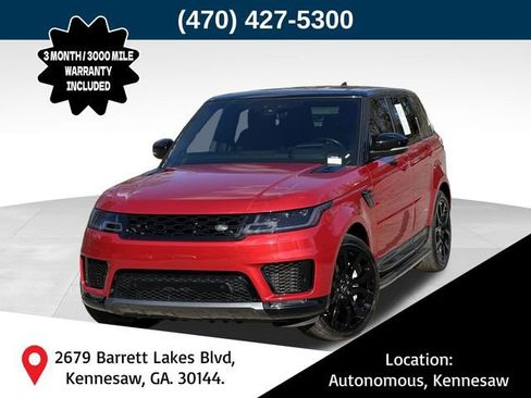 Used 2021 Land Rover Range Rover Sport HSE Silver Edition AWD/4WD image 1