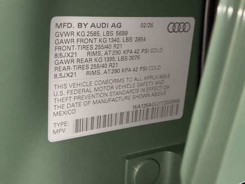 New 2026 Audi SQ5 Premium Plus AWD/4WD image 27