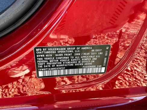 Used 2017 Volkswagen Passat 1.8T SE image 31