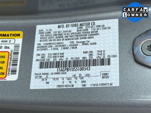 Used 2025 Ford Mustang GT Premium RWD image 25