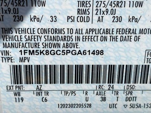 Used 2023 Ford Explorer ST w/ Equipment Group 401A AWD/4WD image 30