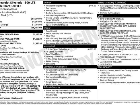 Certified 2022 Chevrolet Silverado 1500 LTZ w/ LTZ Premium Package image 40