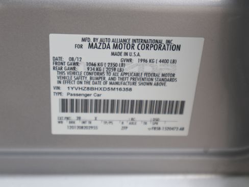 Used 2013 MAZDA MAZDA6 i Sport image 38