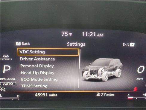 Used 2023 INFINITI QX60 Sensory w/ Vision Package AWD/4WD image 9