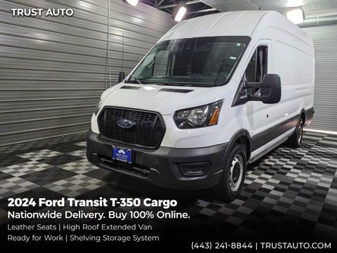Used 2024 Ford Transit 350 148 High Roof Extended RWD image 1