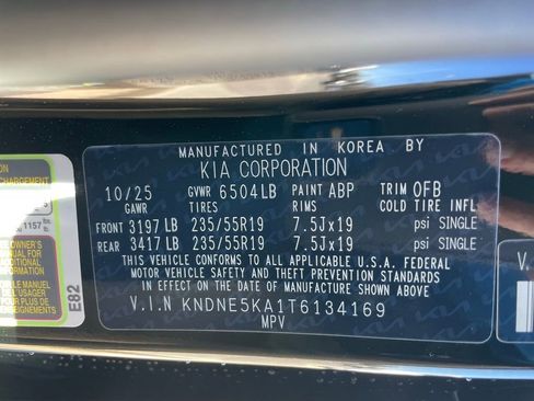 New 2026 Kia Carnival SX Prestige FWD image 34