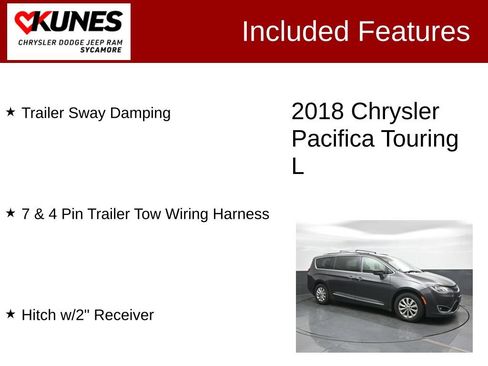 Used 2018 Chrysler Pacifica Touring-L FWD image 3