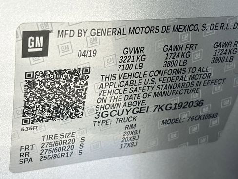 Used 2019 Chevrolet Silverado 1500 LTZ w/ LTZ Plus Package image 34