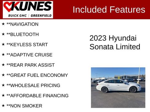 Used 2023 Hyundai Sonata Limited image 3