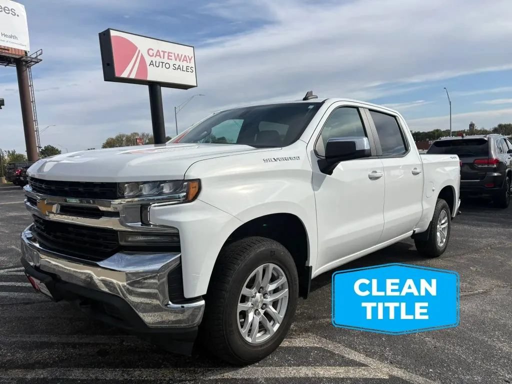 Used 2021 Chevrolet Silverado 1500 LT w/ Bed Protection Package AWD/4WD image 1