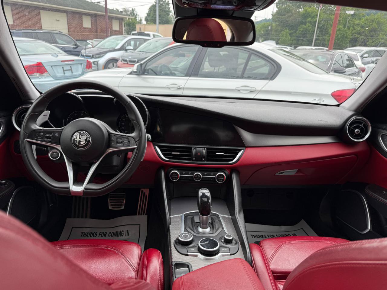 Used 2019 Alfa Romeo Giulia Ti Sport w/ Quick Order Package 22U Sport RWD image 38