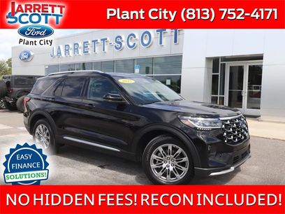 Certified 2025 Ford Explorer Platinum