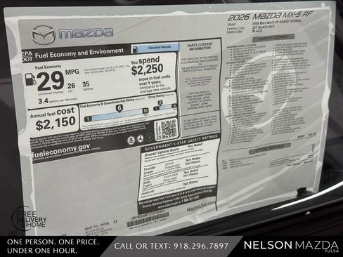 New 2026 MAZDA MX-5 Miata RF Grand Touring image 19