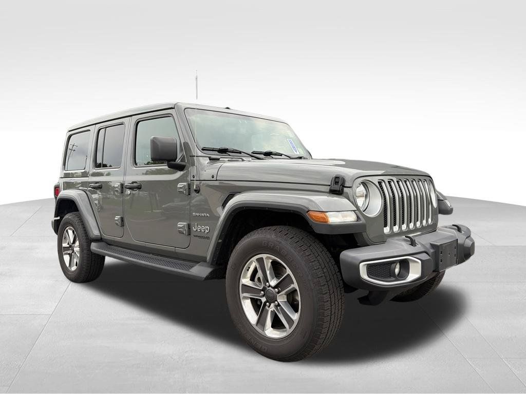 Used 2021 Jeep Wrangler Unlimited Sahara AWD/4WD image 1