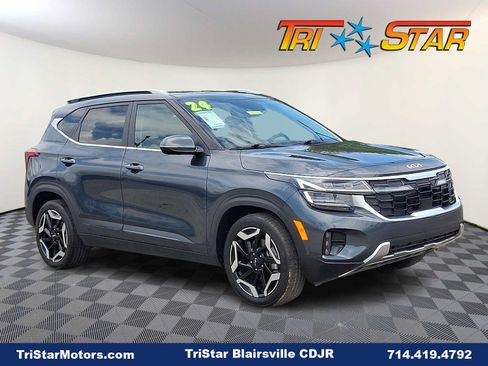 Certified 2024 Kia Seltos SX w/ SX Sunroof Package AWD/4WD image 1