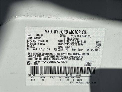 Used 2024 Ford Edge SEL image 19