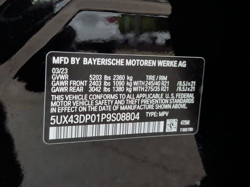 Certified 2023 BMW X3 sDrive30i w/ Premium Package RWD image 42
