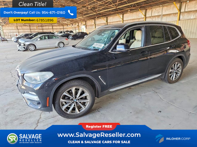 Used 2019 BMW X3 sDrive30i w/ Convenience Package RWD image 1