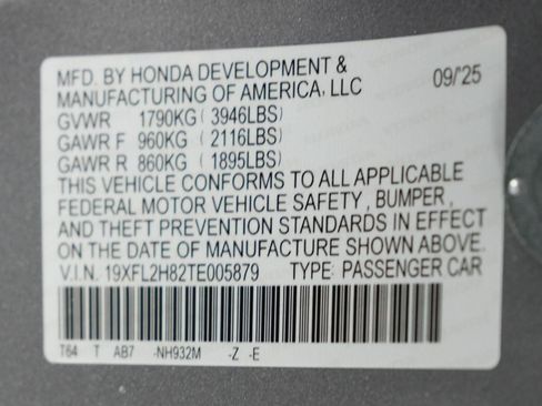 Certified 2026 Honda Civic Sport image 25