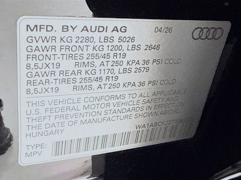 Used 2026 Audi Q3 quattro 2.0T AWD/4WD image 33