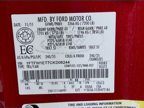 Used 2012 Ford F150 XLT w/ XTR Pkg AWD/4WD image 28