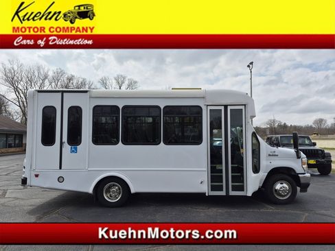 Used 2021 Ford E-350 and Econoline 350 Super Duty w/ Shuttle Bus Prep Package image 1
