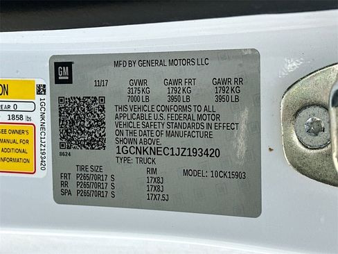 Used 2018 Chevrolet Silverado 1500 W/T w/ Trailering Package image 22