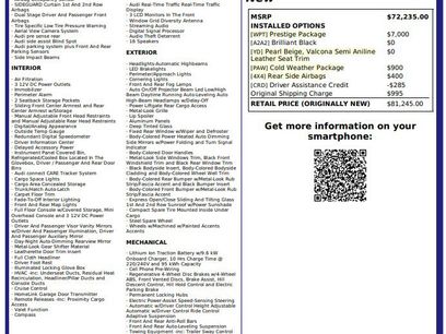 Used 2019 Audi e-tron Prestige w/ Prestige Package