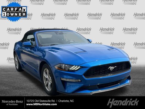 Used 2021 Ford Mustang Convertible RWD image 1