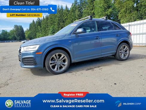 Used 2018 Audi Q3 2.0T Premium Plus w/ Premium Plus Package AWD/4WD image 1