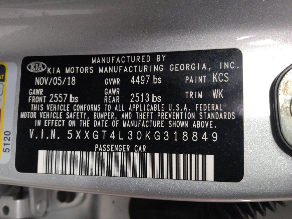 Used 2019 Kia Optima LX FWD image 33