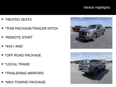 Used 2018 Nissan Titan PRO-4X AWD/4WD image 4