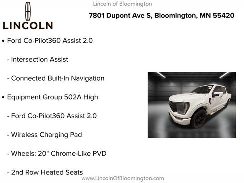 Used 2023 Ford F150 Lariat w/ Equipment Group 502A High image 9