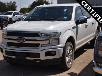 Certified 2020 Ford F150 Platinum w/ Equipment Group 701A Luxury