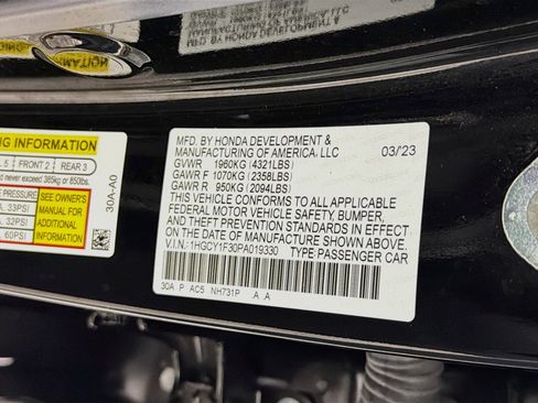 Used 2023 Honda Accord EX image 12