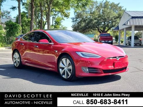 Used 2021 Tesla Model S Long Range AWD/4WD image 1