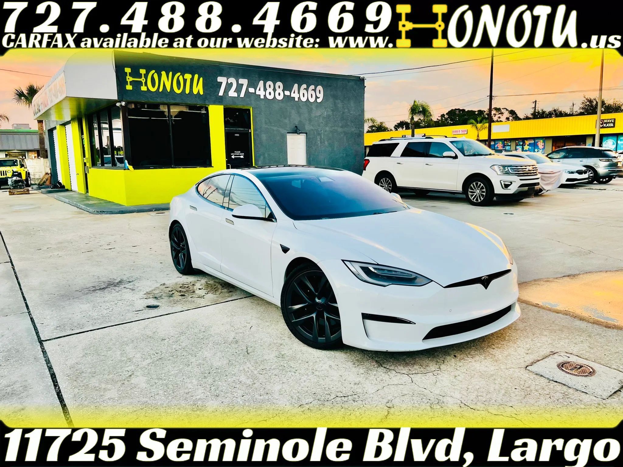 Used 2021 Tesla Model S Long Range AWD/4WD image 1
