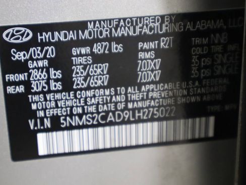 Used 2020 Hyundai Santa Fe SE image 34