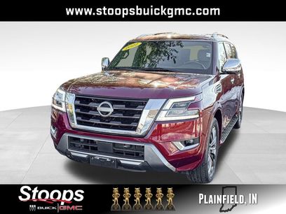 Used 2022 Nissan Armada Platinum w/ Captain's Chairs Package