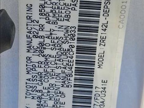 Used 2012 Toyota Corolla S FWD image 26