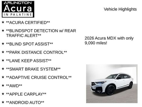 Certified 2026 Acura MDX A-Spec image 7