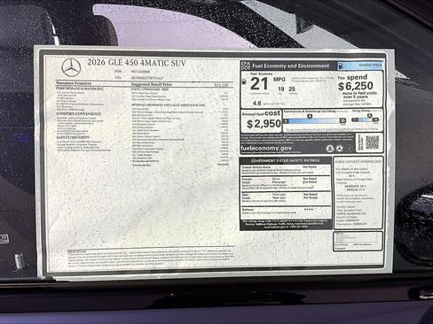 New 2026 Mercedes-Benz GLE 450 4MATIC image 18