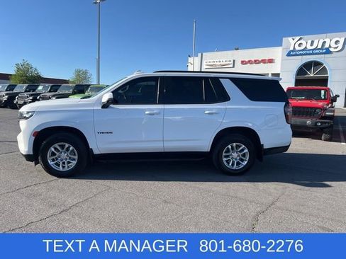 Used 2022 Chevrolet Tahoe RST w/ Luxury Package AWD/4WD image 2